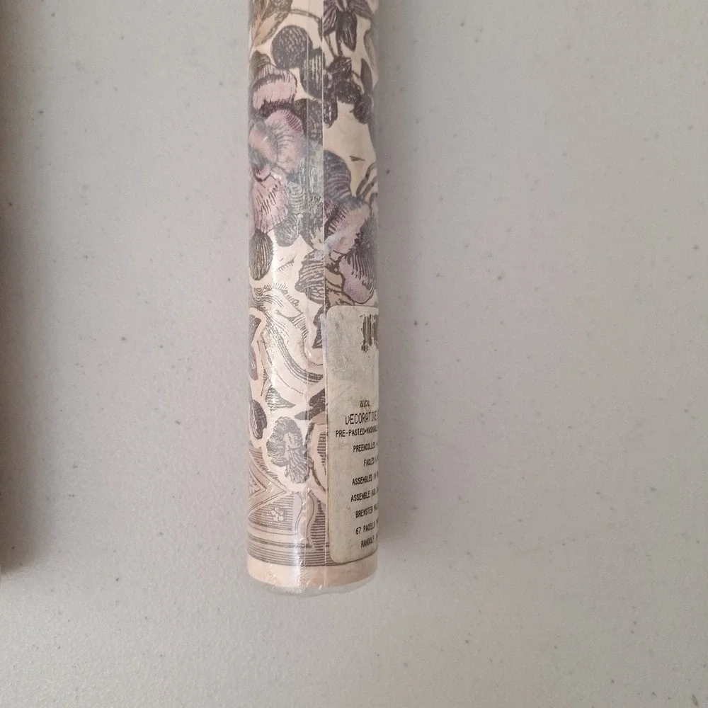 Vintage Wallpaper Decorative Borders Floral Baroque Lot Of 2 NOS